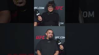 Can you guess Robert Whittaker favorite song LOL shorts ufc mma [upl. by Phox]