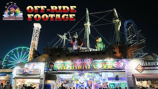 Playlands Castaway Cove OffRide Footage Ocean City Amusement Park  NonCopyright [upl. by Ynohtona]