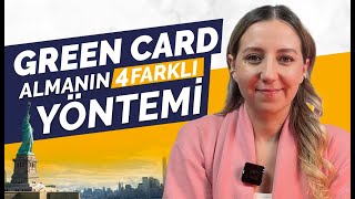 🌎🇺🇸 Amerika Hayaliniz mi Var Green Card almanın 4 yolunu keşfedin 💼🏡💰🎟️ [upl. by Ainolopa]