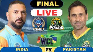 World Champions of Legends Live India Champions vs Pakistan Champions  INDC vs PAKC Live WCL 2024 [upl. by Leavitt]