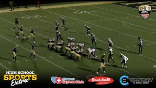 High School Sports Extra 91024  Griffith Air Raid Offense in Win over Hammond Central [upl. by Enirbas437]