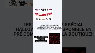 Dernier jour pour choisir son calendrier spéciale Halloween [upl. by Lionello]