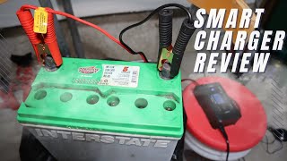 HTRC Smart Battery Charger 12V24V model P15  Unboxing amp Demo [upl. by Ailat]