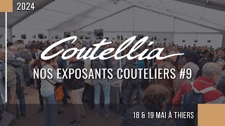 Coutellia 2024  couteliers dart et couteliers fabricants 9 [upl. by Ahsaela]