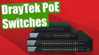 DrayTek PoE Switches [upl. by Ahselrak]