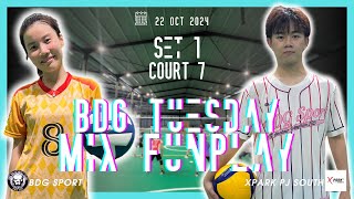 BDG Tuesday FunPlay Court1 Set7 Round 21  22102024 DJI [upl. by Poppo460]