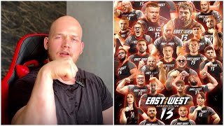 East vs West 13 Armwrestling Predictions My Thoughts About All The Matches [upl. by Aili]