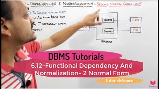 612 Second Normal Form in dbms  2nf in normalization in dbms  Normalization  dbms online course [upl. by Neahs]