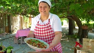 Today at La Vialla Aida prepares Ricciole pasta with Parmigianina sauce [upl. by Ocsirf255]