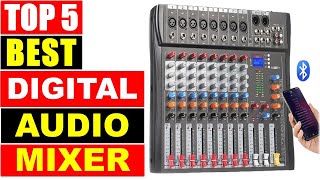 BEST Audio Mixer In 2024  Top 5 BEST Digital Audio Mixer [upl. by Barbaraanne866]