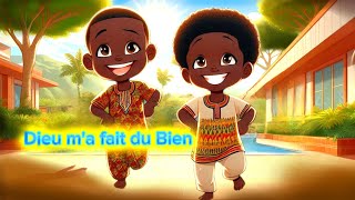 DIEU MA FAIT DU BIEN louange Comptine chrétienne bébé comptineafricaine [upl. by Ehman]