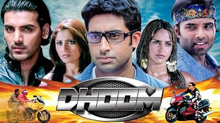 Dhoom Full Movie  Abhishek Bachchan John Abraham Uday Chopra Esha Deol Rimi Sen Facts amp Review [upl. by Scholem]