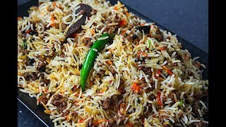 TANDOORI KEEMA BIRYANI  Bakra Eid Special Recipe COOK WITH FAIZA [upl. by Thorn]