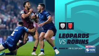 Highlights  Leigh Leopards v Hull KR  2024 Betfred Super League  Round 26 [upl. by Carper]