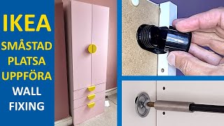 IKEA Platsa  Uppfora wall fixing [upl. by Yedoc720]