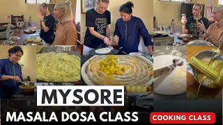 Authentic Mysore Masala Dosa  Sachin’s kitchen Mysore Dosa food recipe mysore chef [upl. by Awuhsoj]