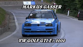 7° SLALOM KALTERN  EPPAN MENDEL 2024  MARKUS GASSER  VW GOLF GTI E1 2000  BY BELLUNOVIDEO [upl. by Othelia]