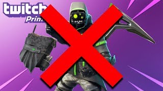 the TWITCH PRIME PACK 3 is CANCELLED in Fortnite [upl. by Suiradal471]