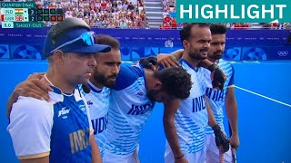 India vs great Britain hockey match highlight today  India vs britain  hockey  paris Olympic [upl. by Genvieve57]