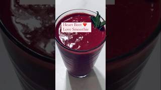 The BEST Healthy Heart Beet Smoothie Recipe [upl. by Cilurzo710]