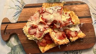 My first carnivore video  How to make a carnivore pizza Homesteadhow [upl. by Alithea428]