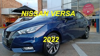 Nissan Versa Modelo 2022  Primeras Impresiones [upl. by Xirtaeb990]