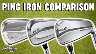 PING Irons Comparison  i210 i59 and Blueprint Irons [upl. by Assehc372]