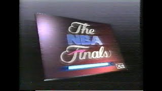 1990 NBA Finals Game 5 Detroit Pistons  Portland Trailblazers Clincher 198990 Season CBS [upl. by Tirma]