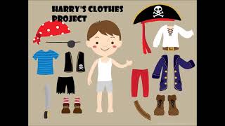 Harrys clothes project audiobook in english for children audiolibro en ingles para niños 儿童英语有声读物 [upl. by Curhan65]