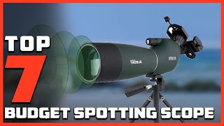 Best Budget Spotting Scopes  Best Value for Your Money [upl. by Ajnat]