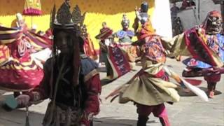 Trongsa Festival in Bhutan [upl. by Eiznil]