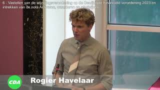 Rogier over de afschrijvingstermijn voor kades en bruggen en de impact daarvan op onderhoud [upl. by Willms544]