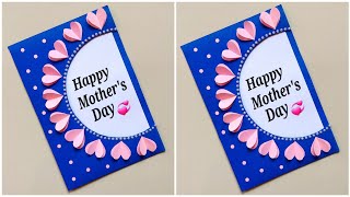 How to make Mothers day card at home easy  Mothers day card ideas 2021  DIY Mothers day card [upl. by Carilla]