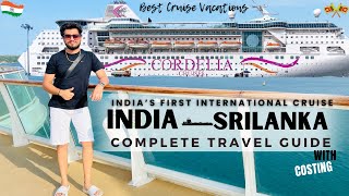 Cordelia Cruise  Chennai to Sri Lanka Indias First International Cruise🚢Family Trip cruise vlog [upl. by Stearn]