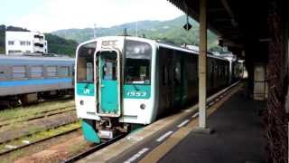 JR徳島線1500形 阿波池田駅発車 JRShikoku 1500 series DMU [upl. by Flavius868]