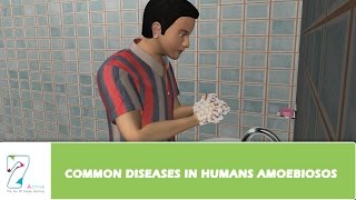 COMMON DISEASES IN HUMANS AMOEBIOSOS [upl. by Dinin]