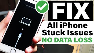 FIX IPHONE NOT TURNING ONStuck At Recovery ModeApple Logo iOS 13 and below  iPhone XRXSX876 [upl. by Diet]