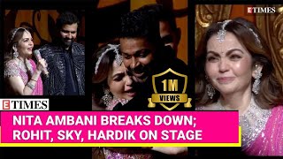 Nita Ambani In Tears As She Hugs Rohit Sharma Hardik Pandya SKY  Watch [upl. by Yve]