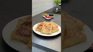 Easy Basic Crepes recipe shortvideo crepe breakfast [upl. by Garratt]