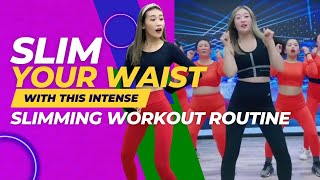 Slim Your Waist With This Intense Slimming Workout Routine [upl. by Adore5]