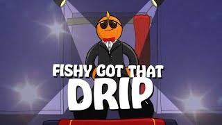 Tiko  Fishy Got Drip Official Lyric Video [upl. by Sadinoel]