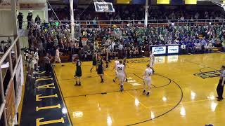 Ottoville Boys Basketball v Miller City High School  Sectional Tournament [upl. by Assadah]