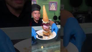 Oru Waffle Ku inoru Waflle FREE 🤩🤩  food foodie shorts [upl. by Nosiddam]