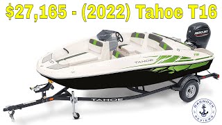 27165  2022 Tahoe T16 Bowrider  Jacksonville Boat Show [upl. by Aleekahs54]