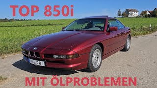 Starker Ölverlust und neue Steuerkette beim Traum BMW 850i E31 Hohlschrauben Nockenwellen gesichert [upl. by Lah47]