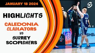 Caledonia Gladiators vs Surrey Scorchers  Game Highlights [upl. by Ause72]