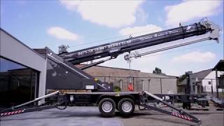 Anhängerkran  Trailer Crane AHK 36 [upl. by Zulema]