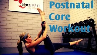 12 Minute Postnatal Core WorkoutAbs Workout for After Pregnancy or C Section [upl. by Oribelle60]