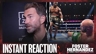 quotNgannou Won Usyk Fight Is Dead Joshua KOs Fury In 6quot  Eddie Hearn [upl. by Ashraf]