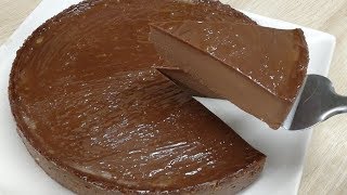 FLAN PÂTISSIER CRÉMEUX AU CHOCOLAT  CUISINE RABINETTE [upl. by Torr]